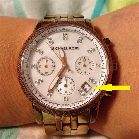 how to identify fake michael kors watch|how to spot a michael kors watch.